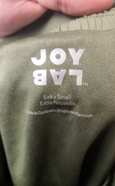 Joy Lab Women's Size XS Green Active Shorts
