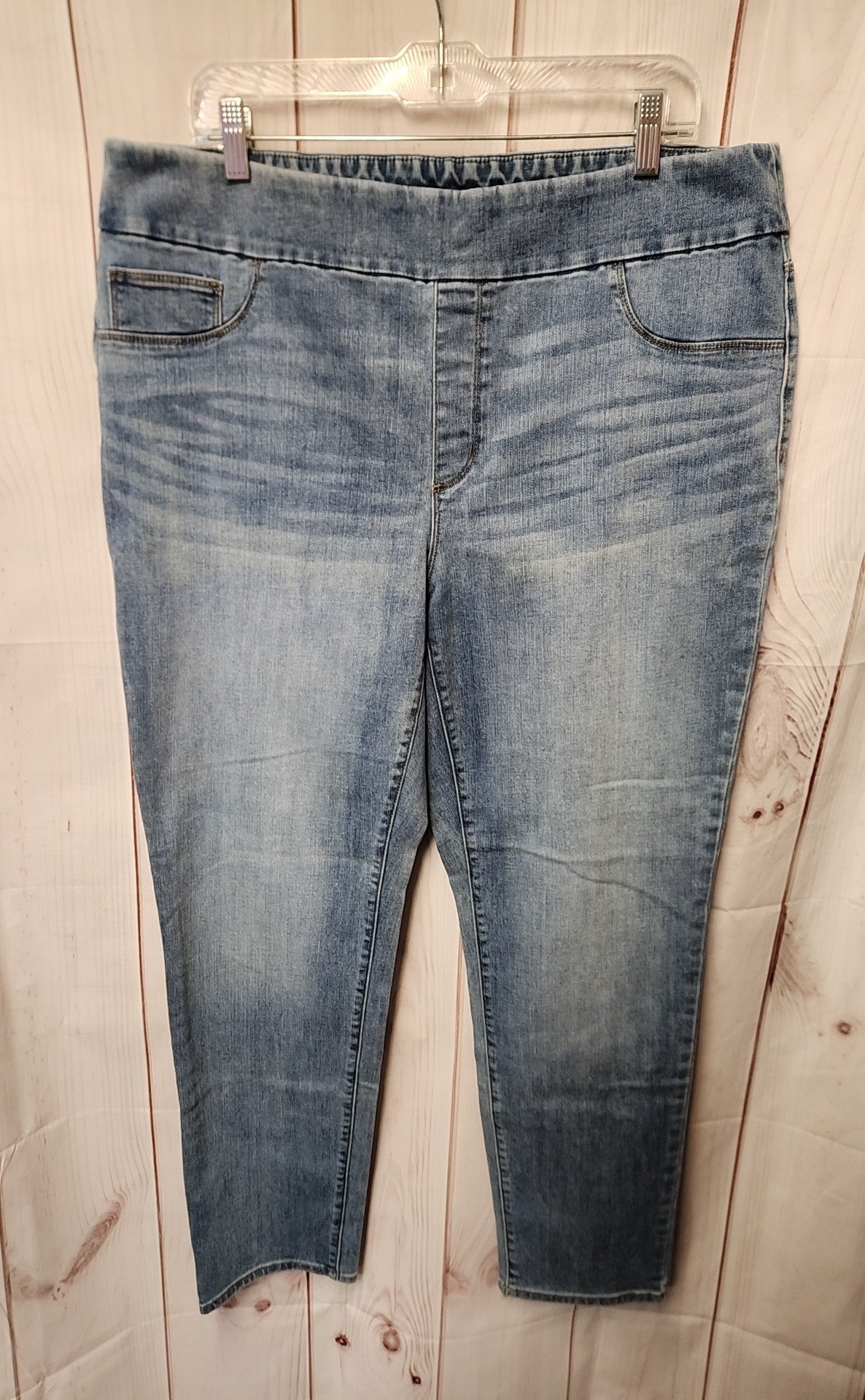 Chico's Women's Size 3 = US 16 Blue Jeans Jeggings