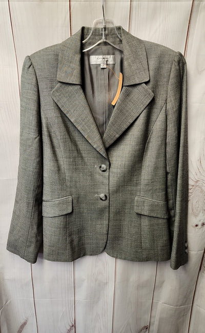 Tahari Women's Size 6 Gray Blazer