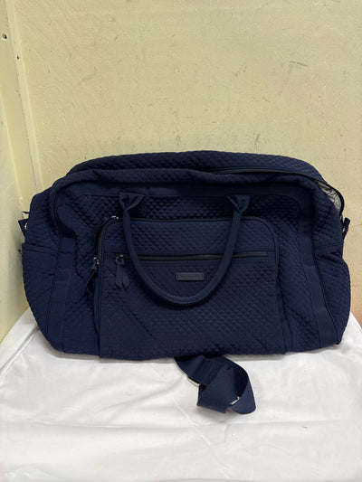 Vera Bradley Navy Duffle Bag