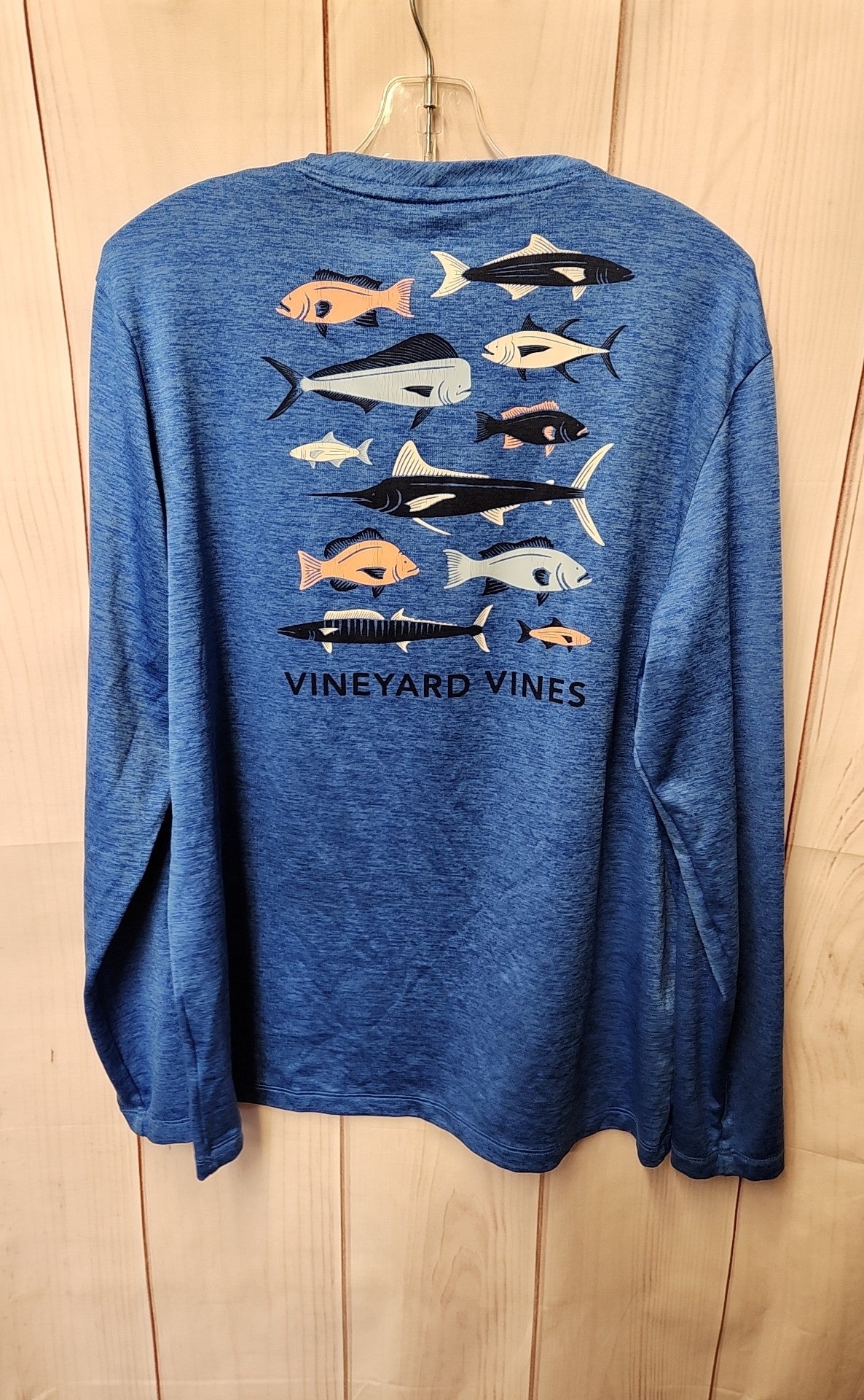 Vineyard Vines Boy's Size 16 Blue Shirt