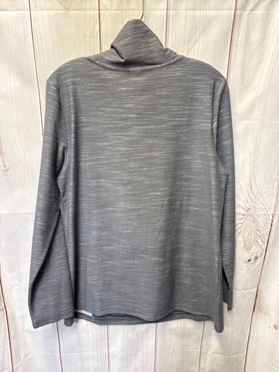 Jockey Women's Size M Gray Long Sleeve Top