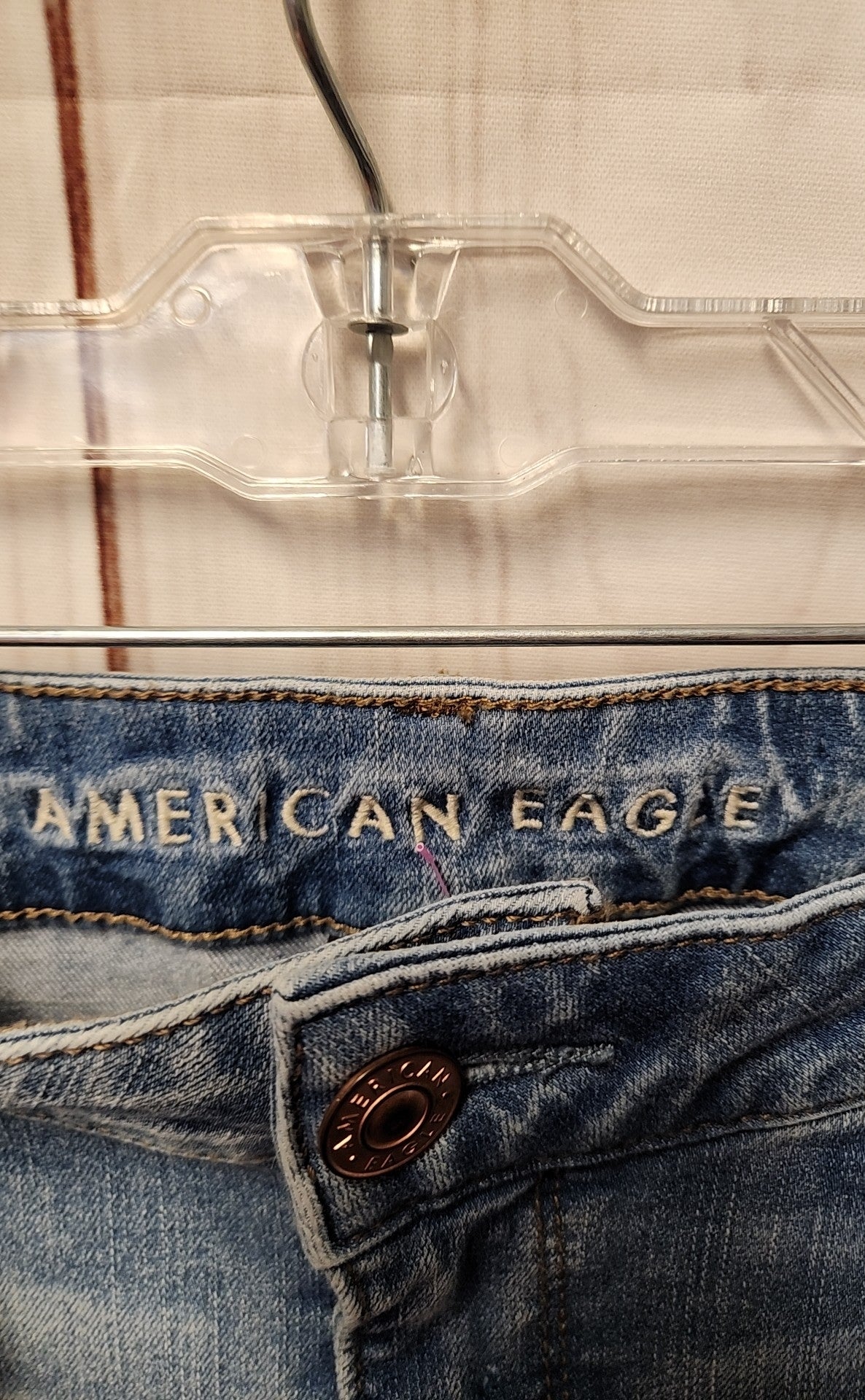 American Eagle Women's Size 31 (11-12) Blue Jeans Jegging