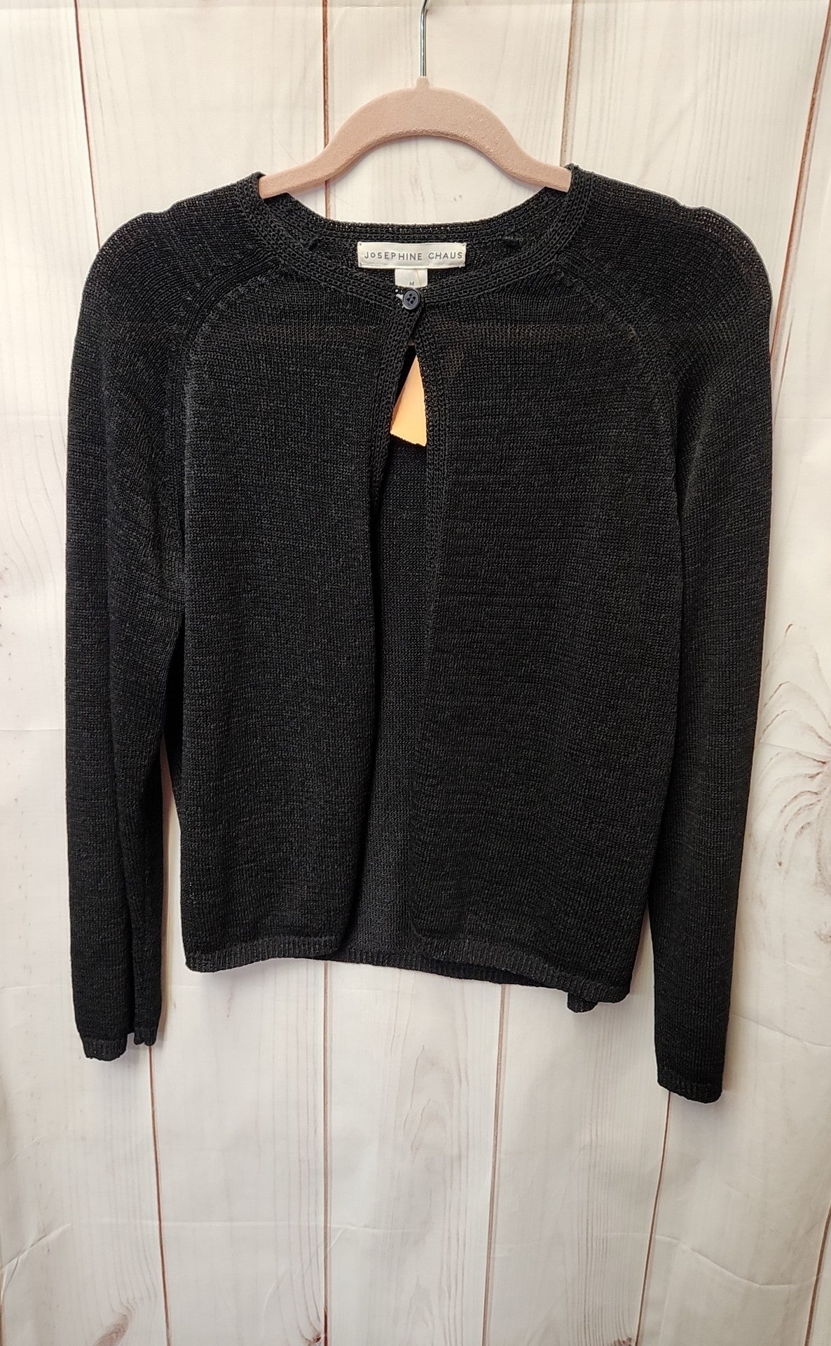 Josephine Chaus Women's Size M Black Cardigan