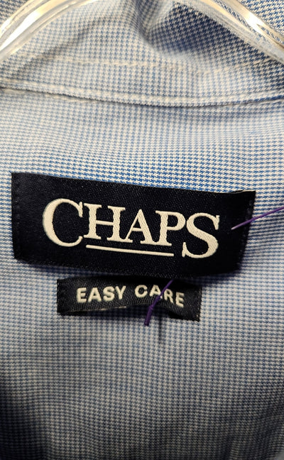 NWT Chaps Men's Size L Blue Shirt