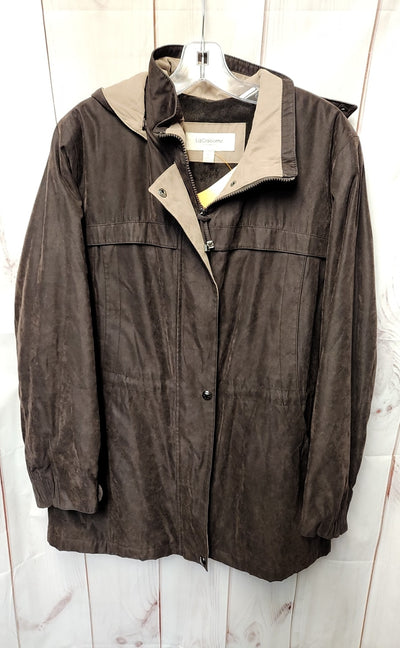 Liz Claiborne Women's Size L Brown Jacket