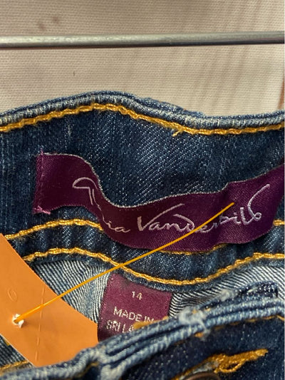 Gloria Vanderbilt Women's Size 14 Blue Jeans