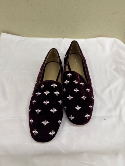 Ann Taylor Women's Size 8 Maroon Flats Shoes