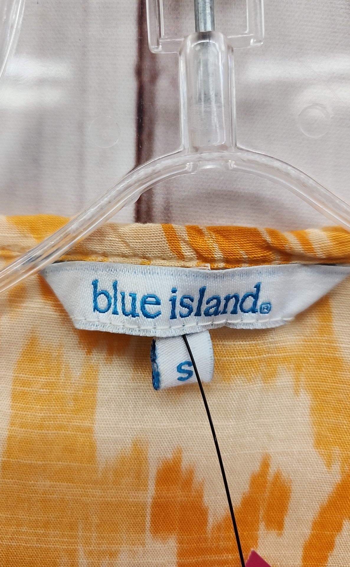 Blue Island Women's Size S Orange Cover-Up
