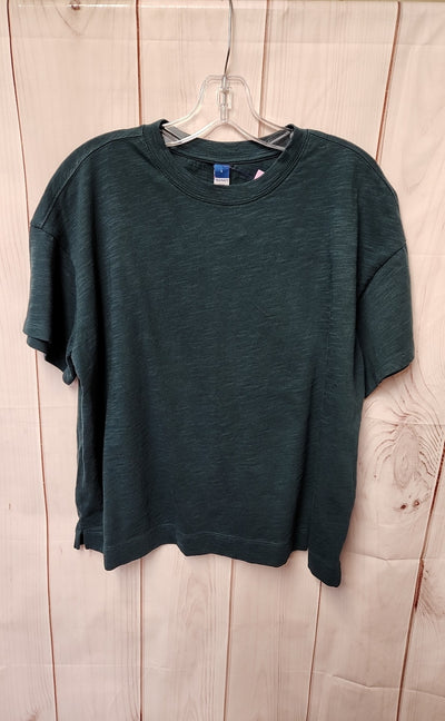 Old Navy Women's Size L Green Short Sleeve Top