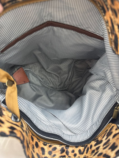 Leopard Print Tote Bag