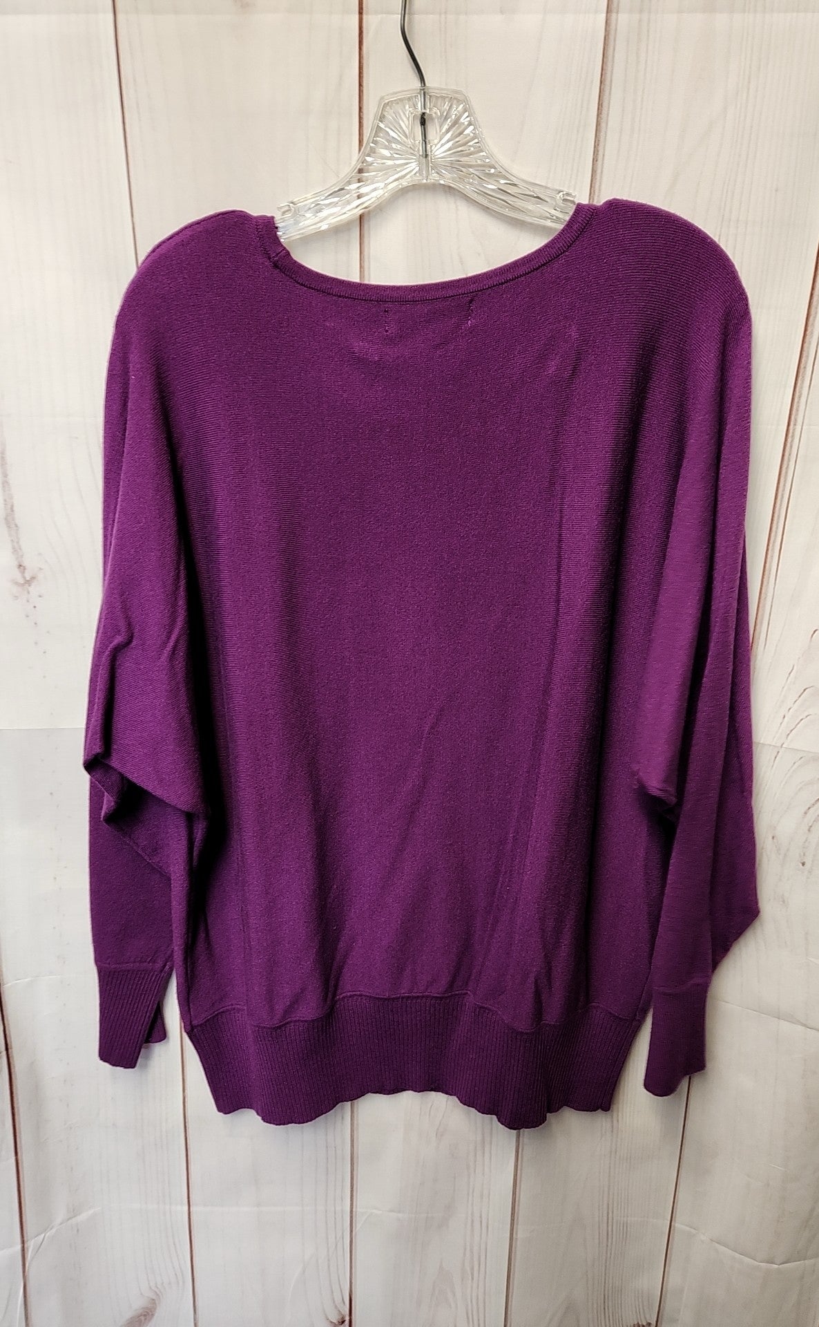 NWT Joseph A Women's Size XL Purple Sweater
