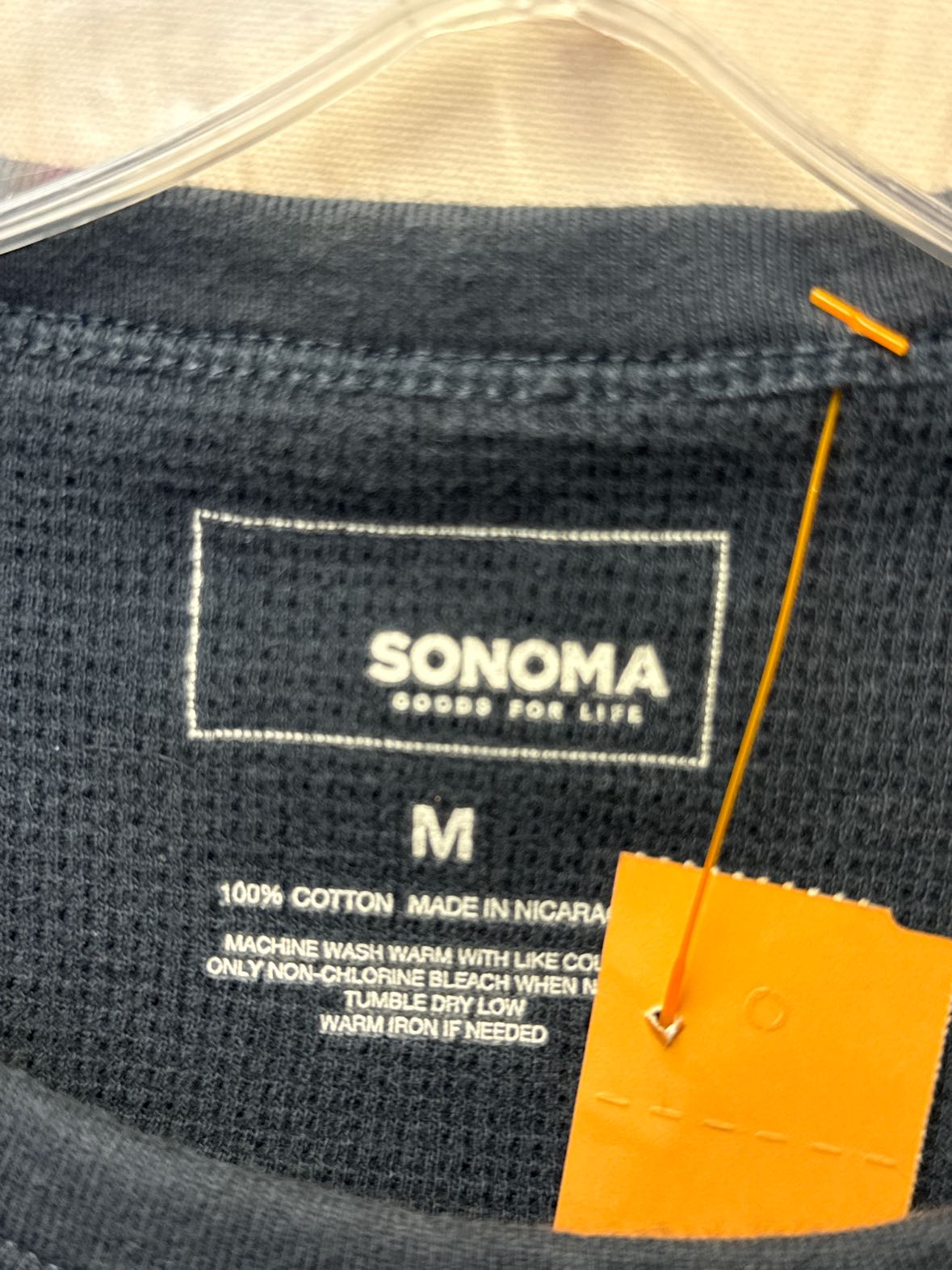 Sonoma Men's Size M Navy Shirt