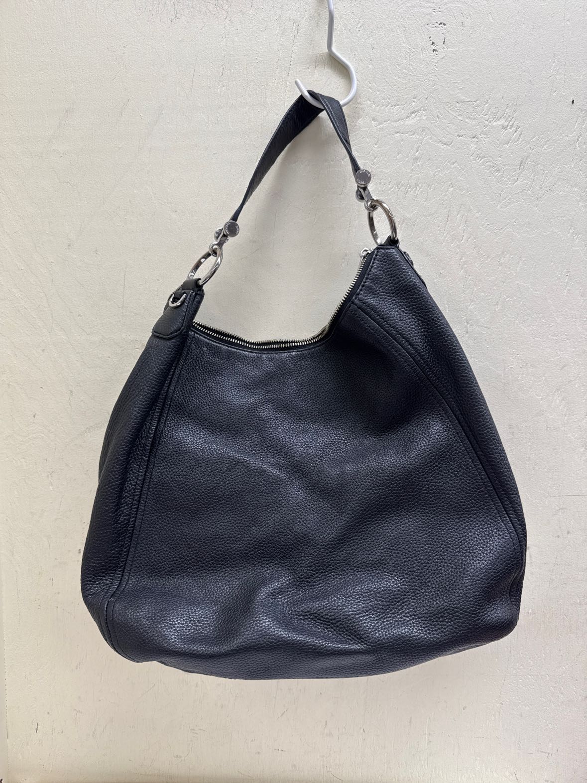 Michael Kors Black Leather Purse Bag