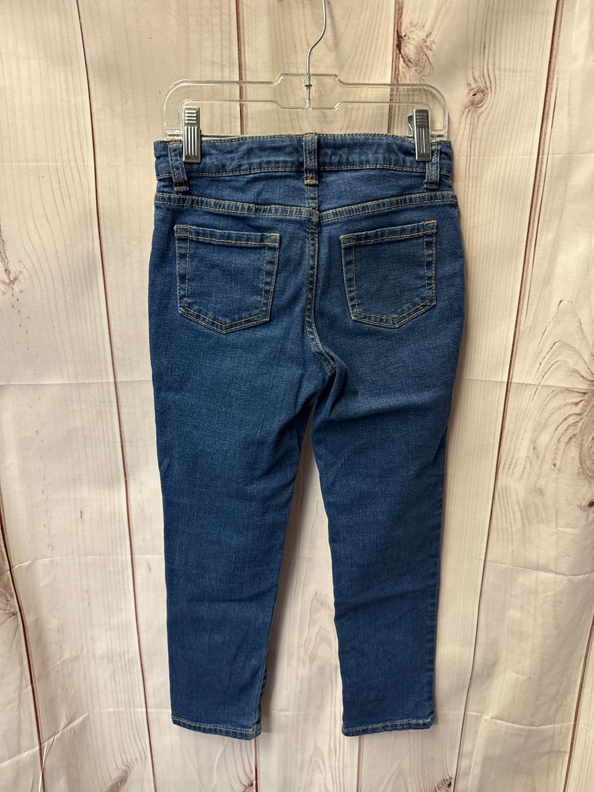 Cat & Jack Girl's Size 6 Blue Jeans Straight Super Stretch