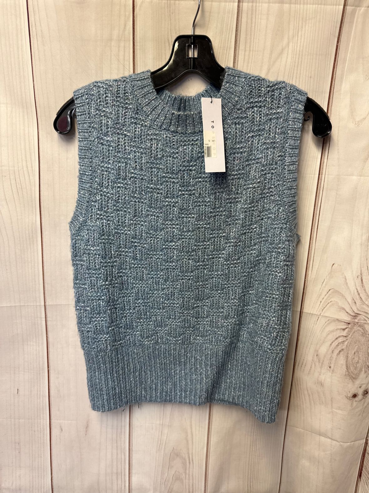 NWT Topshop Women's Size 4/6 Blue Sleeveless Top