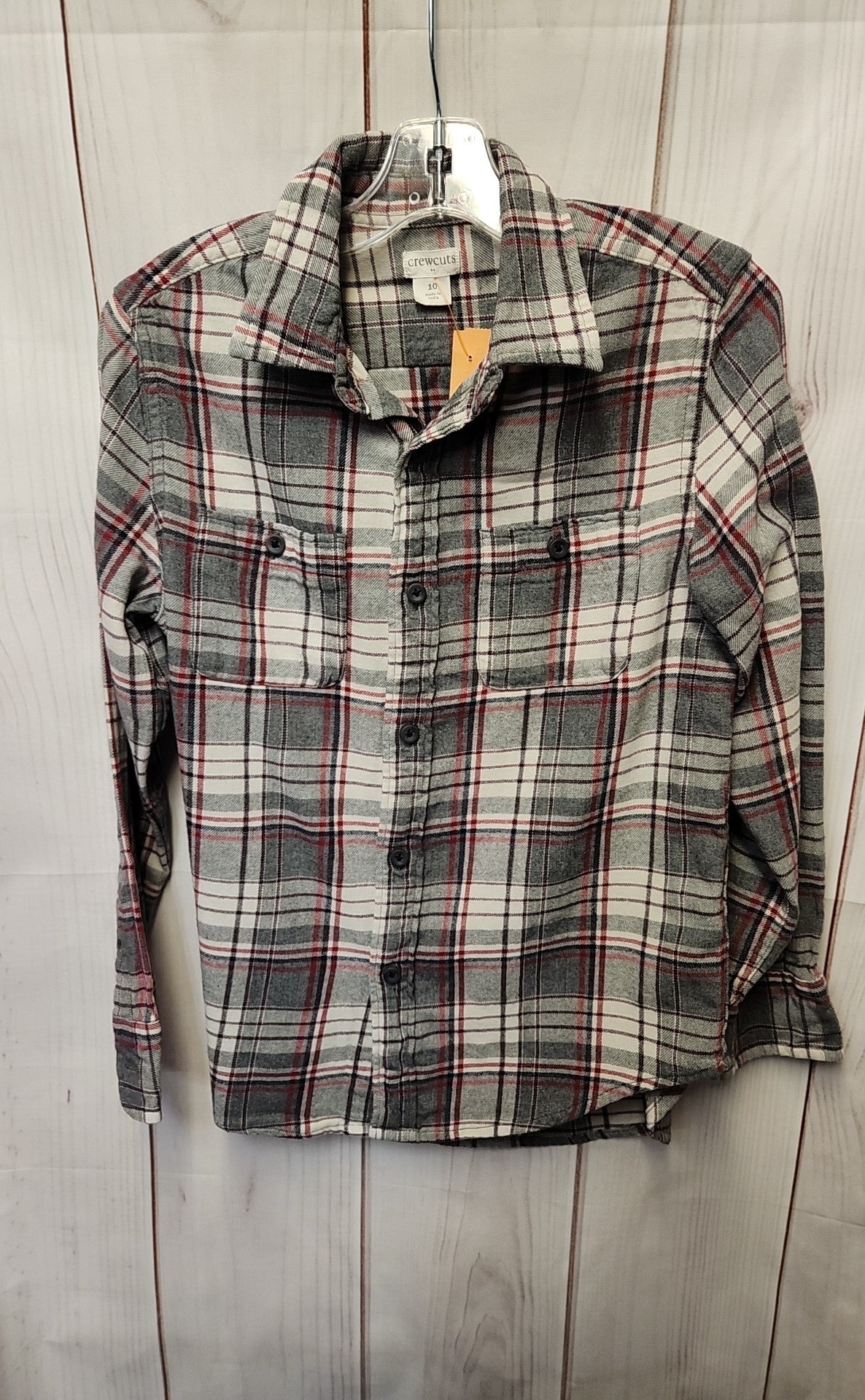 Crewcuts Boy's Size 10 Gray Shirt