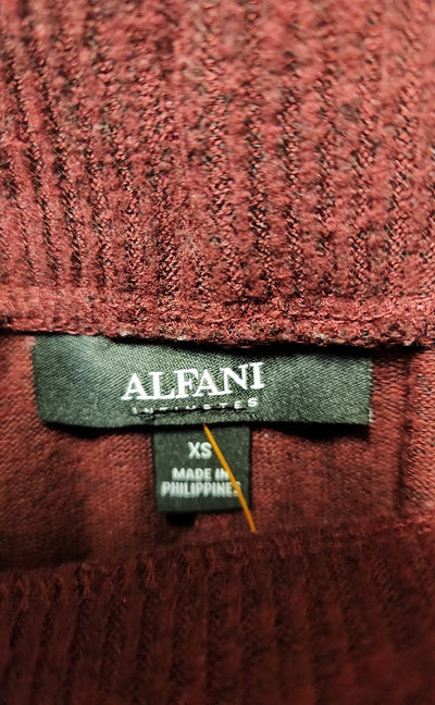 Alfani Women's Size XS Red PJ Bottoms