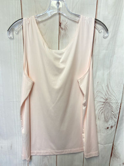 Chico's Women's Size 3 = US XL Pale Pink Sleeveless Top