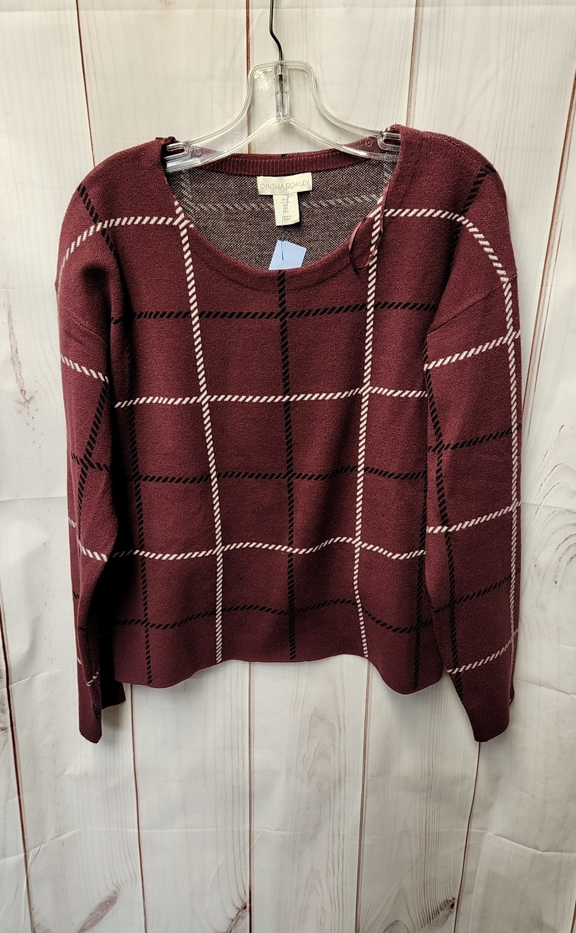 Cynthia Rowley Women's Size L Purple Sweater