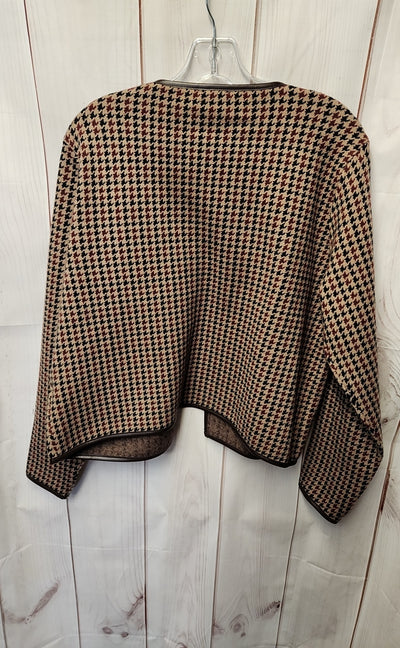 Sioni Women's Size XL Brown Cardigan