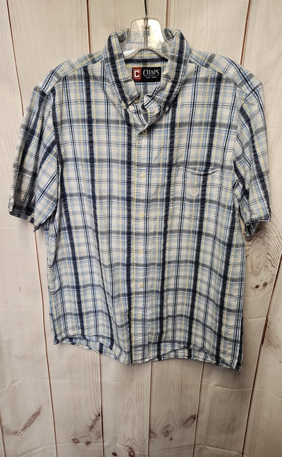 Chaps Men's Size M Blue Shirt