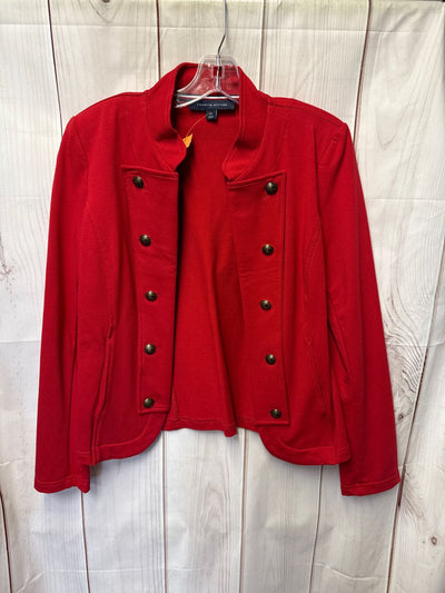 Tommy Hilfiger Women's Size S Red Cardigan