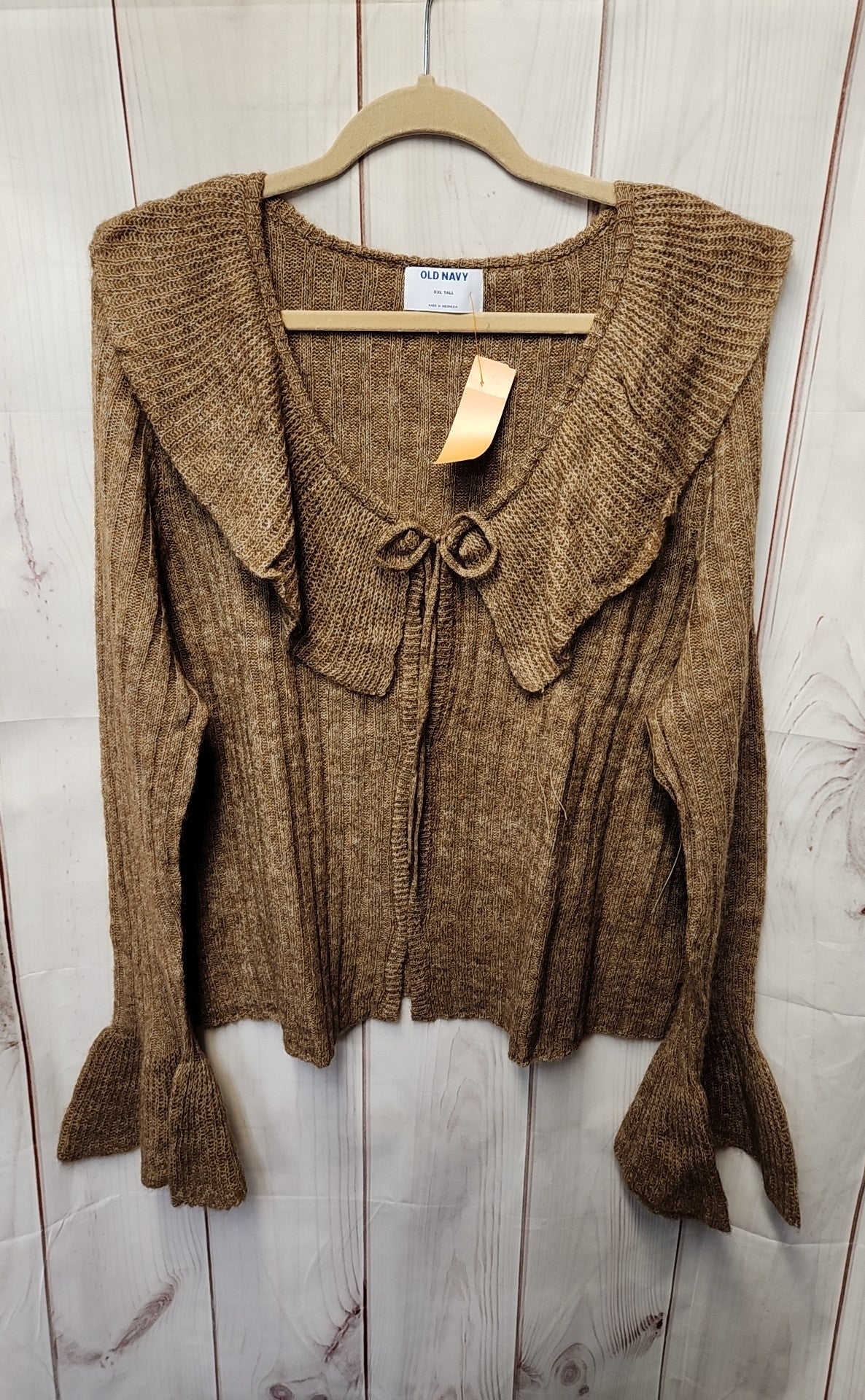 NWT Old Navy Women's Size XXL Brown Cardigan