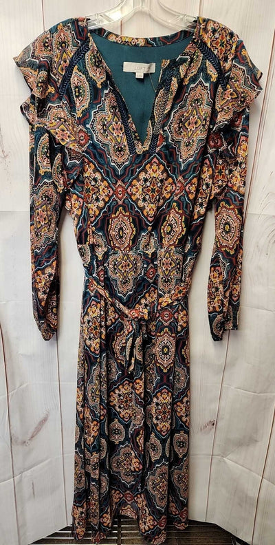 Loft Women's Size XL Green Dress