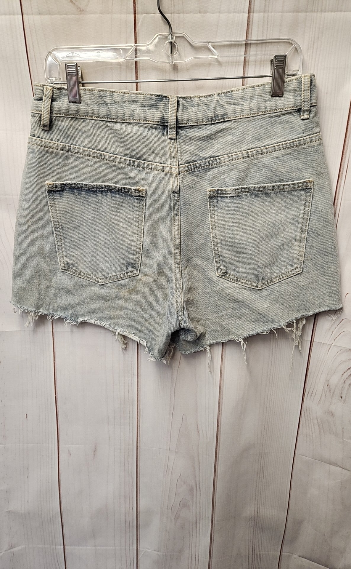 NWT Adika Women's Size L Blue Rhinestone Shorts