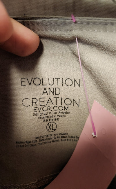Evolution and Creation Women's Size XL Beige Leggings