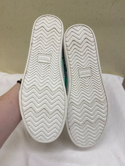 Toms Women's Size 9 Green Flats Shoes