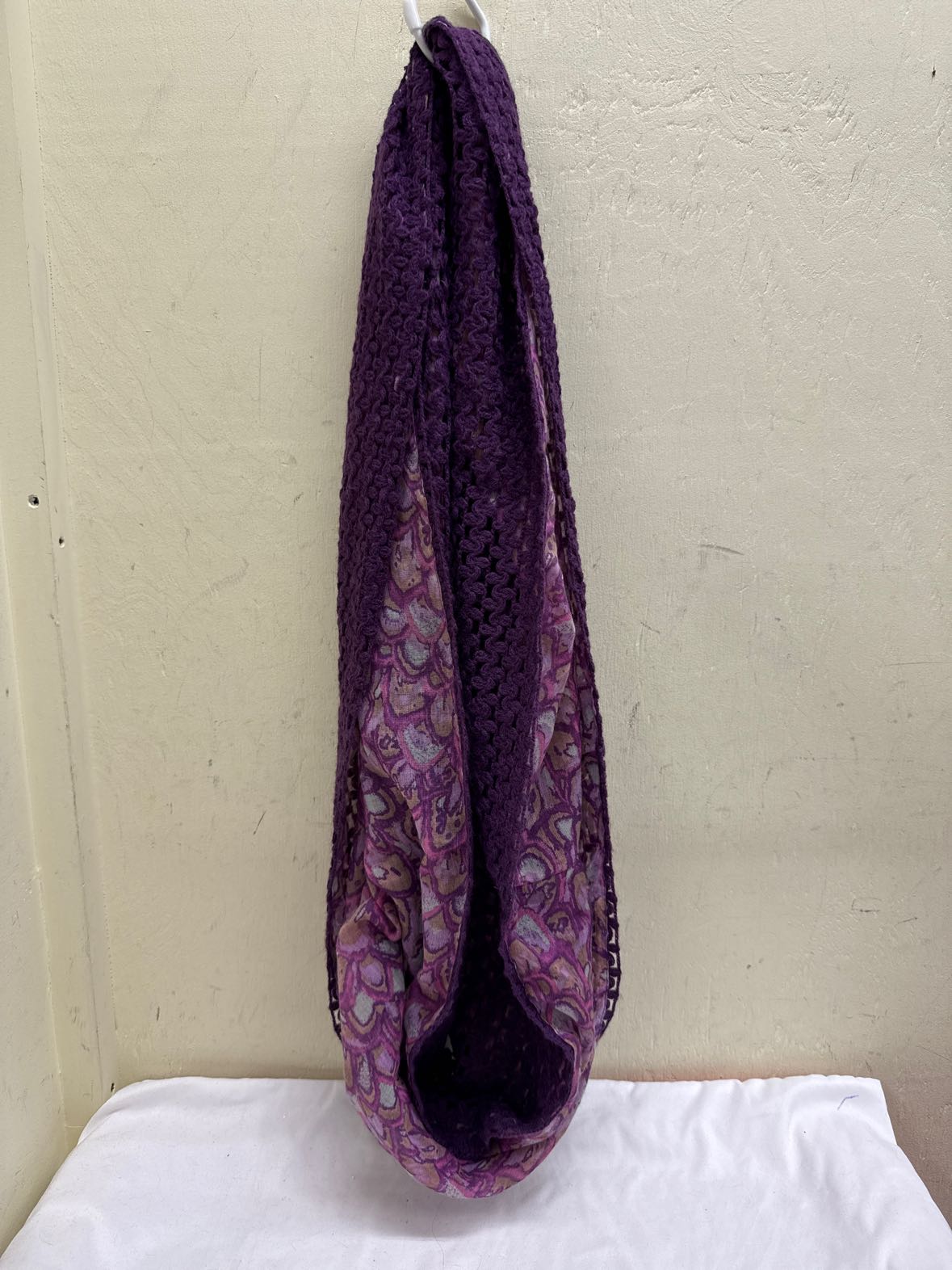 Purple Infinity Scarf