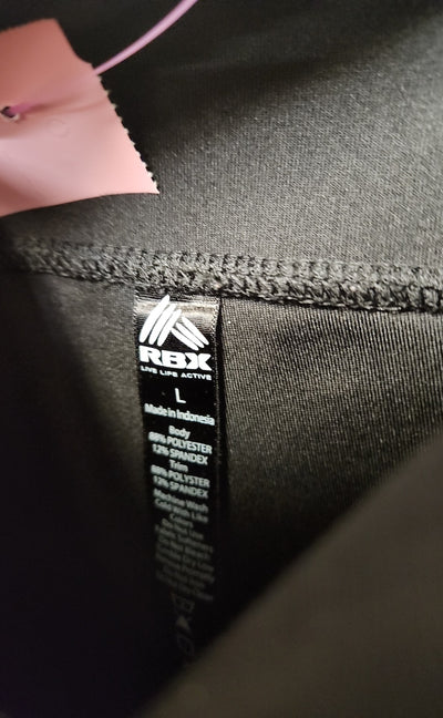Rbx Women's Size L Black Leggings