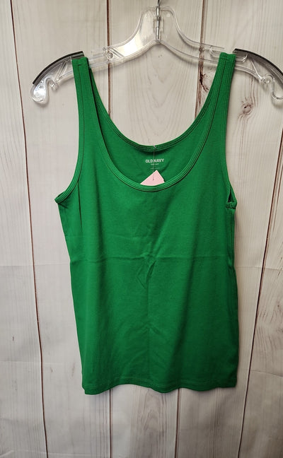 Old Navy Women's Size L Green Sleeveless Top