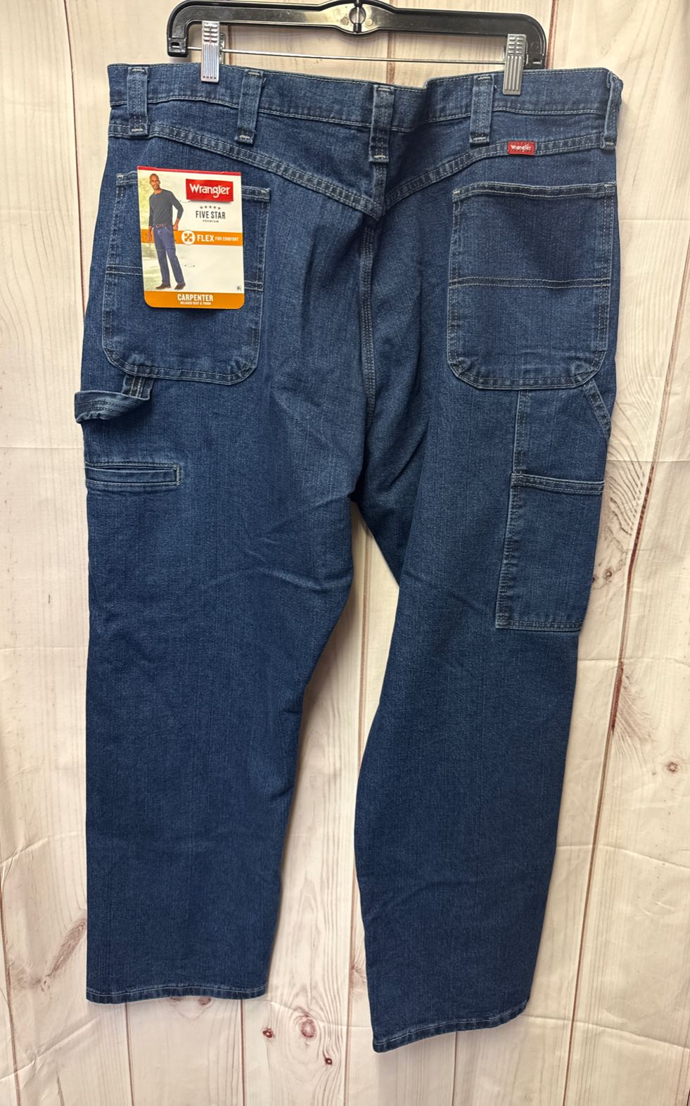 NWT Levis Men's Size 42x30 Blue Jeans Carpenter