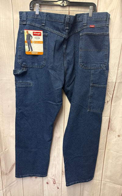 NWT Levis Men's Size 42x30 Blue Jeans Carpenter