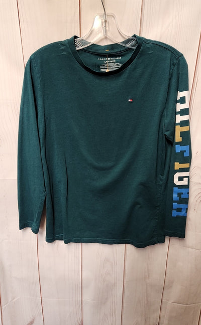 Tommy Hilfiger Boy's Size 16/18 Green Shirt