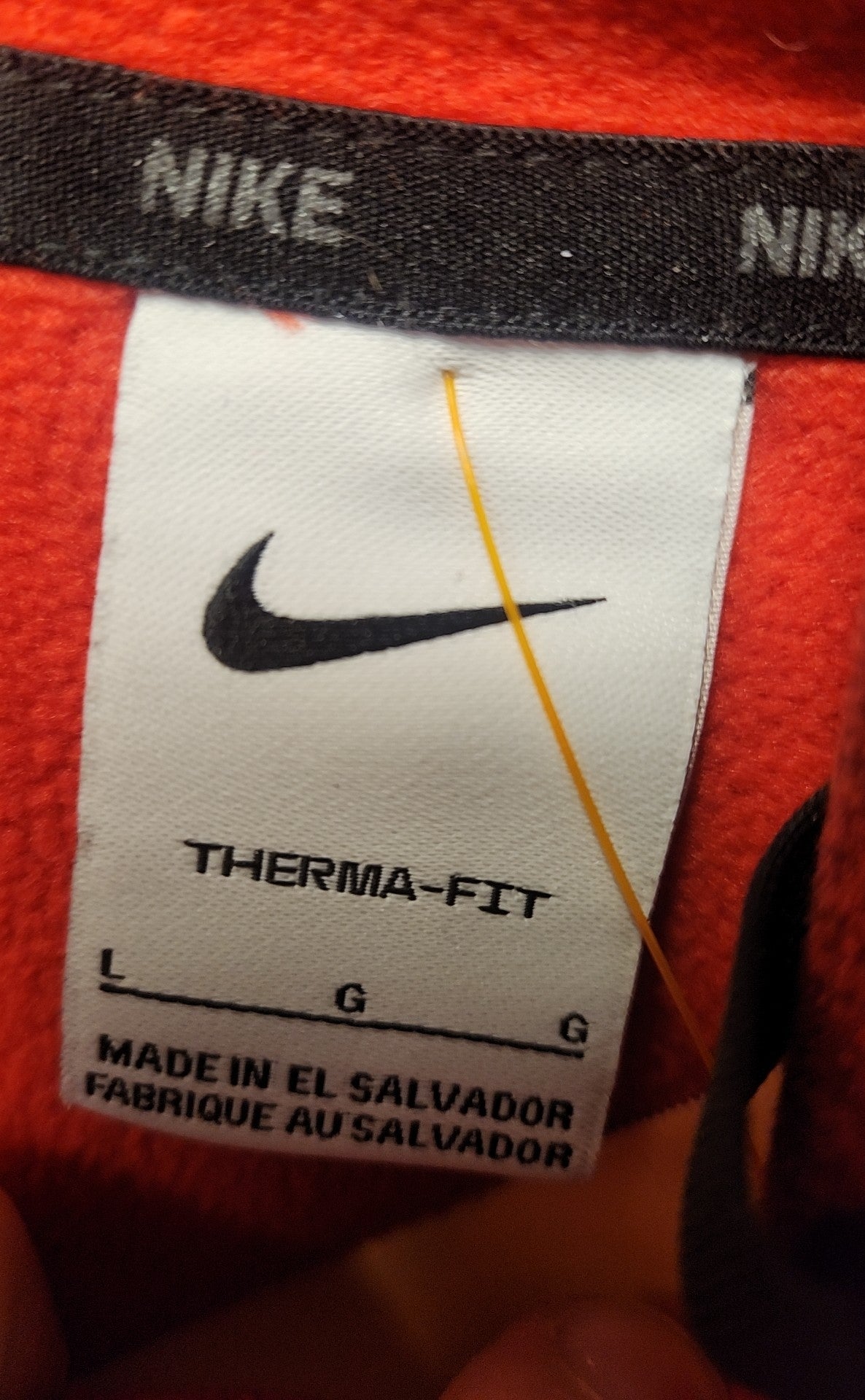 Nike Women's Size L Red Hoodie