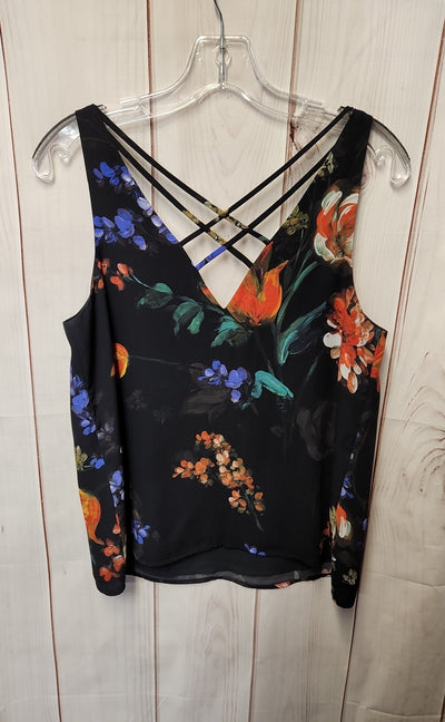 Express Women's Size S Black Sleeveless Top