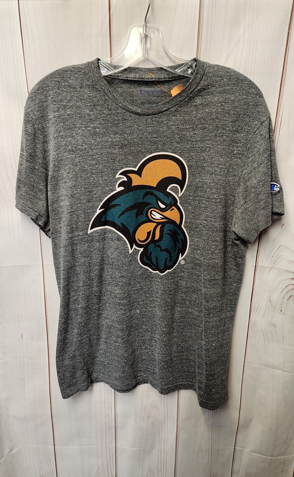 Champion Men's Size M Gray T-ShirtCoastal Carolina Well Loved Comfy