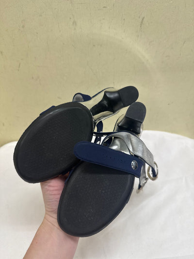 Onex Women's Size 38 = 7-1/2 Navy Sandals Shoes