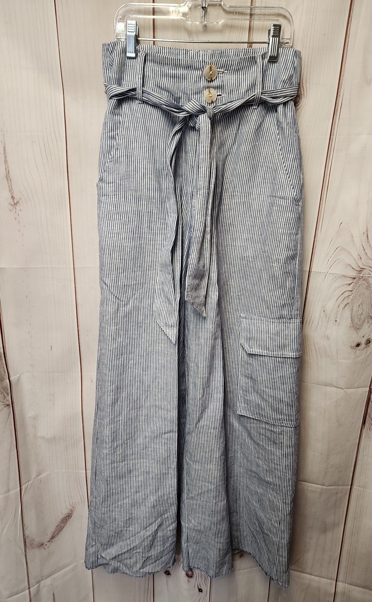Bobbles & Lace Women's Size S Blue Pants