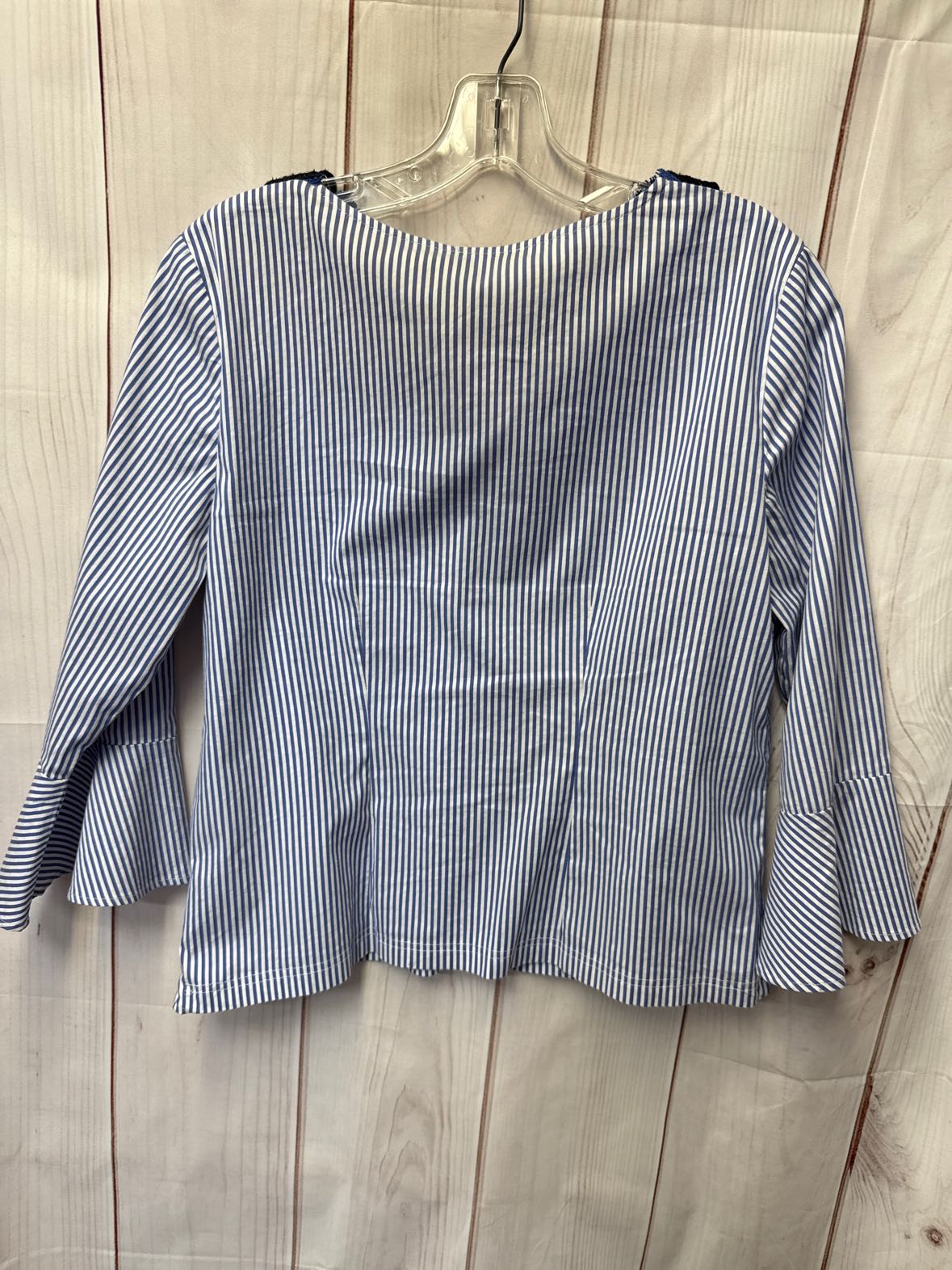 Talbots Women's Size S Blue 3/4 Sleeve Top