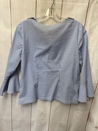 Talbots Women's Size S Blue 3/4 Sleeve Top
