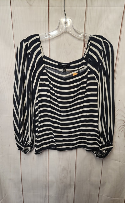 Banana Republic Women's Size S Navy Long Sleeve Top
