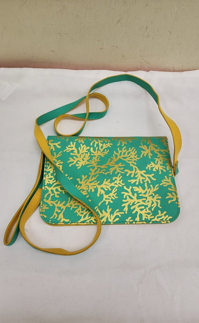 Top It Off Green Purse Bag