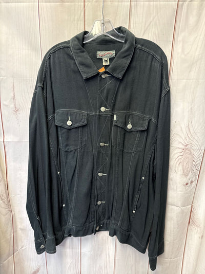 Terranova Men's Size XL Black Shacket