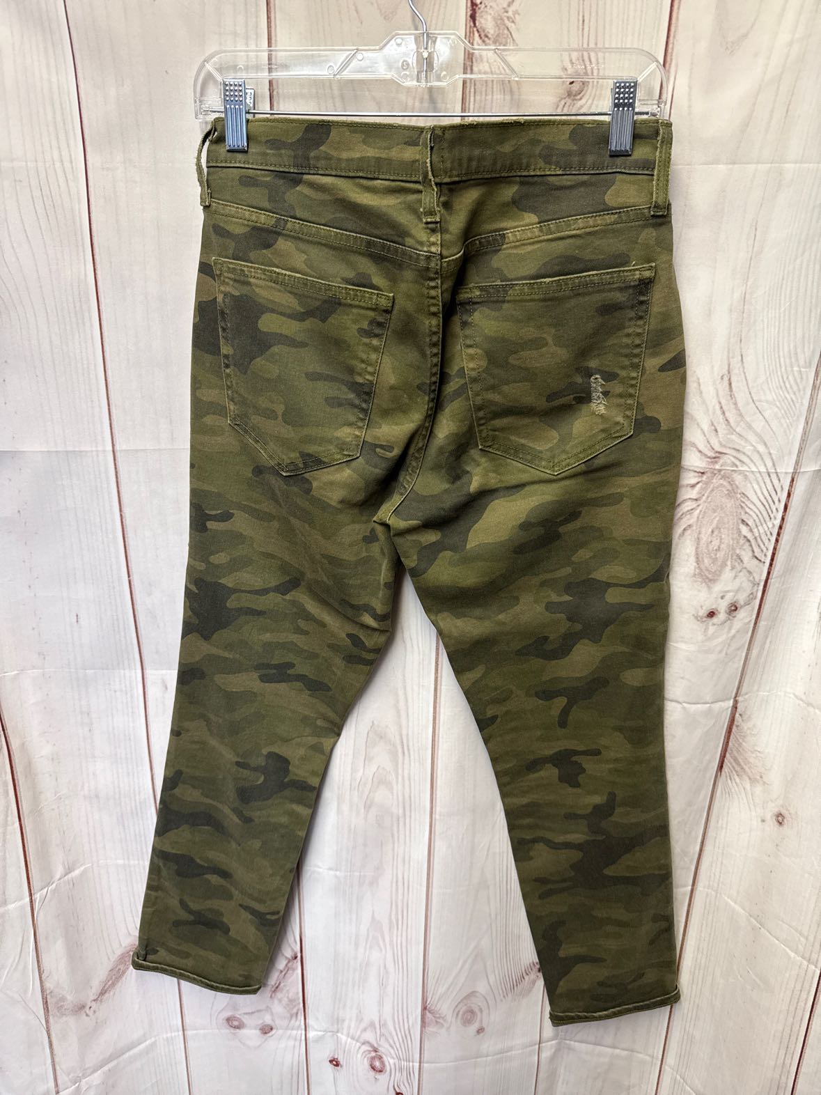 Gap Women's Size 27 (3-4) Green Camo Pants Best Girlfriend