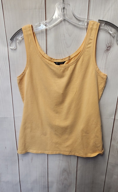 Nic & Zoe Women's Size S Peach Sleeveless Top